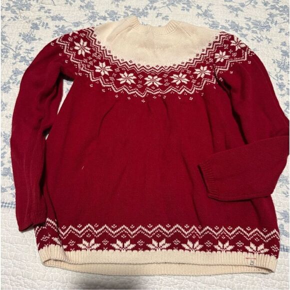 Me&Henry Red fairisle Igloo sweater 9/10 kids - Picture 2 of 5
